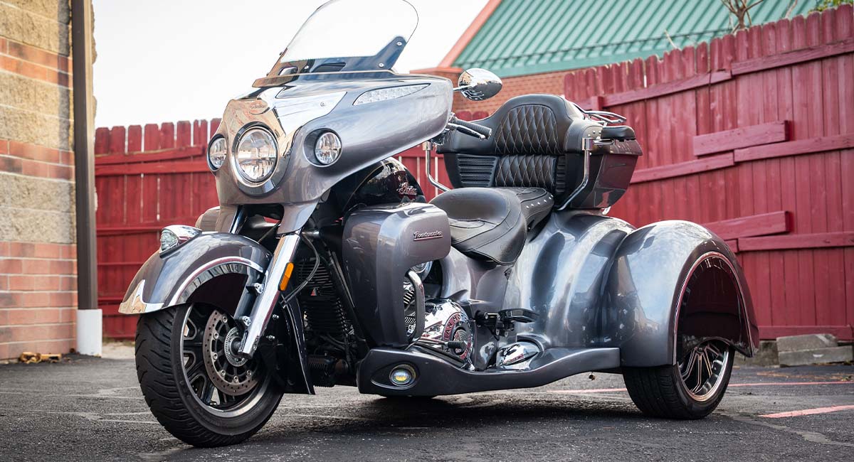 Indian roadmaster with csc car arrow kit